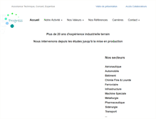 Tablet Screenshot of progressconsulting.fr